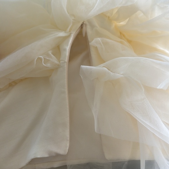 NWT Sunday in Brooklyn Strapless Layered Tulle Top - Picture 7 of 10